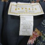 EXPRESS Blue Vintage 1990s Floral Lined Mini Skirt Photo 2