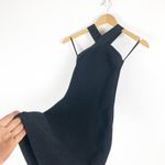 Aritzia Babaton Sculpt Knit Criss Cross Mini Dress Size XS Black Ribbed Stretch Photo 10