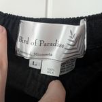 Bird Of Paradise 8 Gore Silk Pants Women's Large Black/Charcoal Black Photo 2