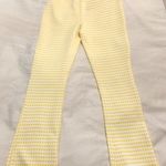 Urban Outfitters YELLOW  casey kick flare pants Photo 0