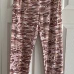 Tahari  Sport Women's Small Pink Camo Athletic‎ Jogger Pants Casual Photo 0