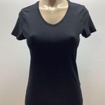Primark Size Small Black Short Sleeve V-Neck Tee. Preloved Photo 0