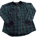 Vivette Jacket Womens X Large Green Black Tartan Plaid‎ Full Zip Size XL Photo 0