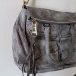 Aimee Kestenberg Bag Jaylin Metallic Leather Satchel Shoulder Rose Gold Photo 6