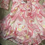 Miami Floral Paisley Romper with Ruffle Hems Photo 2