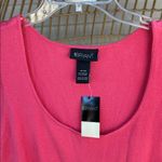 Sag Harbor NWT Vintage Lane Bryant Coral Pink Sleeveless Dressy Sweater Tank Shell 18/20 Photo 1