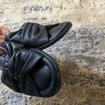 J.Crew  Navy Blue Leather Menorca Twist Knot Sandals Size 9 US Photo 3