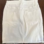 Good American Denim Skirt White Size 2 Photo 1