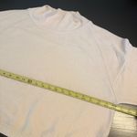 prAna  White Ribbed Crop Top Photo 3