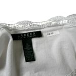 Ralph Lauren  White Embroidered Boat Neck Blouse Women's Size XL | 26-42 Photo 2