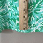 Lilly Pulitzer  cotton green bungle in the jungle pullover v-neck dress small Photo 6