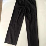 Giorgio Armani Black Wide-Leg High Waisted Dress pants Photo 3