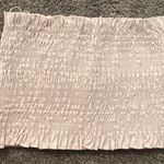Zaful White Smocked Top Photo 0