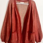 Listicle Bubble Sleeve Cardigan  Photo 0