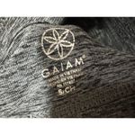 Gaiam  Padded Strappy Sports Bra Charcoal Gray Size Small Yoga Athletic Photo 2