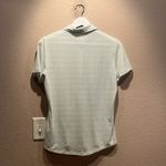 Adidas Golf Women’s Polo Shirt Size Small Green Aqua Dots Photo 5