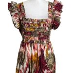 Love The Label Elsa Tiered Frill Maxi Dress in Savannah Women’s Size Medium Photo 5
