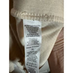 Cuddl Duds  Cardigan XL Beige White Striped Photo 5