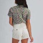 KAVU True Outdoor Wear Womens XS Cactus Print Short Sleeve Button Up Shirt Photo 5