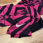 Nike  Pro Pink Black Cropped Leggings Small Photo 8