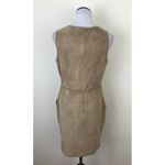 Sienna Sky Sleeveless Faux Suede Dress w/ Pockets Photo 4
