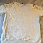 Mango MNG Jeans Jeans Embellished Shoulder Sweatshirt XS Photo 8