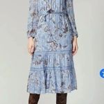 Greylin  Jaelyn Lurex Maxi Dress Boho Lace Insert Photo 6