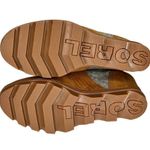 Sorel Lexie Wedge Boots Leather Camel Brown Waterproof Women’s Size 10 Photo 7