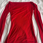 Pull & Bear Red Top Photo 1