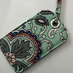 Vera Bradley  • Mint Green Paisley Luggage Tag ID Holder Photo 2