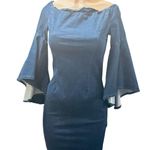Venus  Denim Sleeve Detail Dress Photo 0