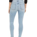 7 For All Mankind | High-Rise Button Fly Skinny Jeans in Vail size 27 Photo 12