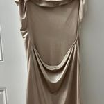 EXPRESS Champagne Satin Top Photo 2