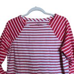 Vineyard Vines Womens Size Medium Multicolor Stripe Elbow Patch Blouse Photo 1