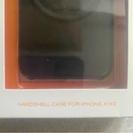 Tory Burch NEW  Black Embroidered Logo Hardshell iPhone Case X/XS Photo 3