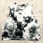Lululemon  Train to Be Tank XS Tie Dye Black White Coral Sleeveless Workout Top Photo 0