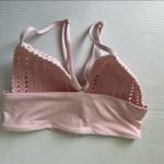 frankie's bikinis Frankie’s Bikinis Alya Crochet Bikini Top Pink, XS Photo 3