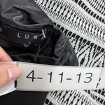 Luna  Dress Womens Large Geometric Pattern 3/4 Sleeve Stretch Collared‎ NWT Photo 2