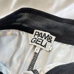 Pam & Gela Leopard Print High Waisted Biker Shorts Photo 3