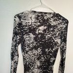 Go Couture Thermal Top Gray White Tie Dye Photo 7