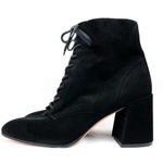 Vince Womens Suede Lace Up Boots Black Size 9.5 Photo 3