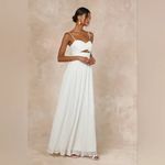 Lulus Glorious Elegance White Pleated Sleeveless Lace Photo 10