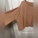 Free People  Tan Knit Sweater Photo 2