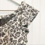 Anthropologie Dolan Savannah Asymmetrical Leopard Print  Blouse Size Small Photo 5