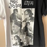 Chemistry  | Color Block Poetic Justice Tupac Graphic Tee Sz L Photo 1