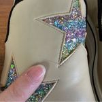 Stella McCartney Beige Binx Colorful Star Platform Slip on Loafers Size 41 /US11 Photo 2