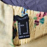 Forever 21 Women’s Yellow Floral Sleeveless Romper Medium Summer Coquette Photo 3