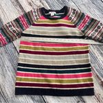 Tabitha Webb Wool Striped Multicolor Sweater Photo 5