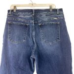 KanCan Maurices High Rise Curvy Dark Destructed Skinny Jeans Size 33 Blue Photo 4