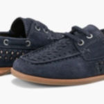 Earth® Wishing Boat Shoe (Women), Suede Navy Blue, Size 8, NWT Blue Photo 0